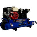 Wood Industries Eagle TT55GE Portable Gas Air Compressor w/ Honda GX Engine, 5.5 HP, 10 Gallon, Wheelbarrow TT55GE